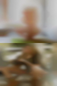 With warm scented ads oils.